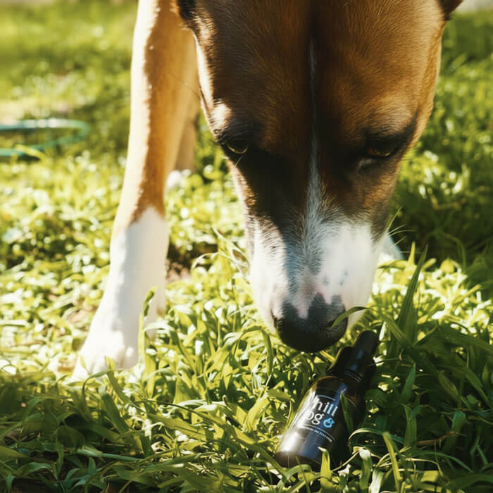Chill Dog pet CBD oil by Wild & Soft – organic CBD drops for dogs